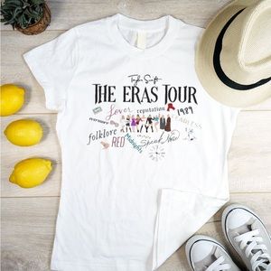 Taylor swift eras tour tee